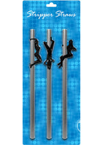 Load image into Gallery viewer, Stripper Straws Female - 3 Per Pack
