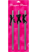 Load image into Gallery viewer, Stripper Straws Male - 3 Per Pack
