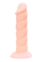 Load image into Gallery viewer, Suga&#39; Daddy Silicone Dildo - Flesh/Vanilla - 7in
