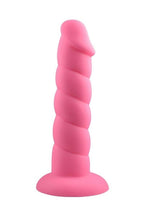 Load image into Gallery viewer, Suga&#39; Daddy Silicone Dildo - Pink - 8in
