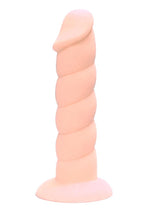 Load image into Gallery viewer, Suga&#39; Daddy Silicone Dildo - Flesh/Vanilla - 8in
