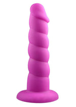 Load image into Gallery viewer, Suga&#39; Daddy Silicone Dildo - Purple - 9.5in
