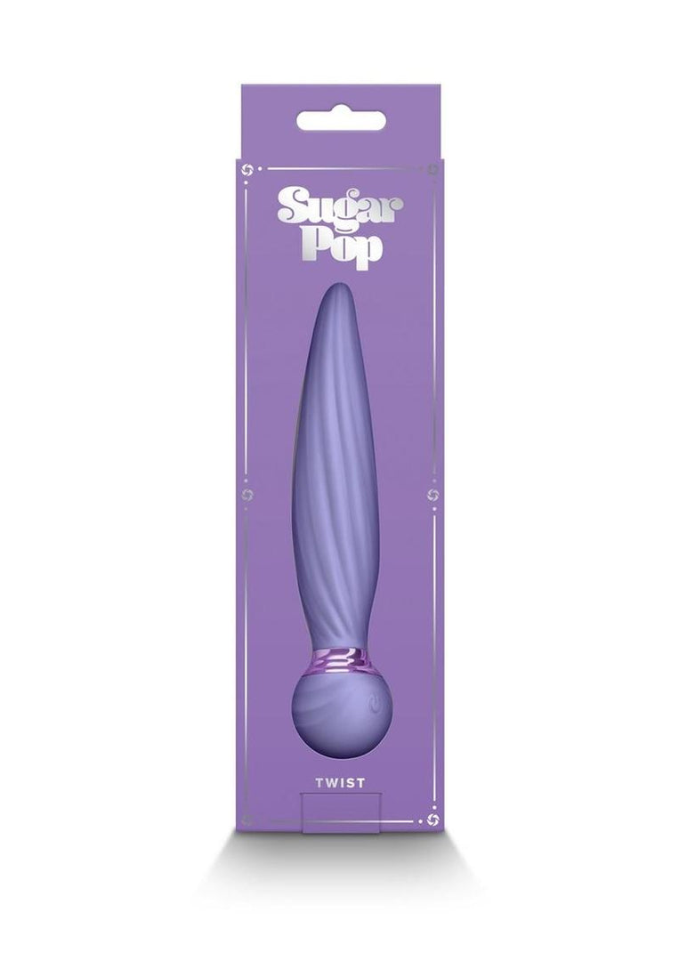 Sugar Pop Twist Rechargeable Silicone Vibrator