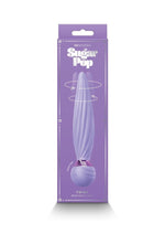 Load image into Gallery viewer, Sugar Pop Twist Rechargeable Silicone Vibrator - Purple

