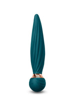 Load image into Gallery viewer, Sugar Pop Twist Rechargeable Silicone Vibrator - Teal
