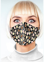 Load image into Gallery viewer, Super Fun F U Finger Mask - Animal Print
