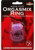 Load image into Gallery viewer, Super Stud Orgasmic Vibrating Silicone Cock Ring Waterproof - Purple
