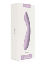Load image into Gallery viewer, Svakom Amy 2 Rechargeable Silicone Vibrator - Lavender/Purple
