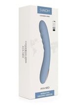 Load image into Gallery viewer, Svakom Ava Neo Rechargeable Silicone Vibrator with Remote - Blue
