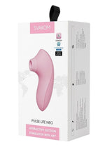 Load image into Gallery viewer, Svakom Pulse Lite Neo Interactive Suction Stimulator - Pale Rosette/Pink
