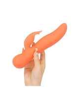 Load image into Gallery viewer, Swan The Blossom Swan Rechargeable Silicone Dual Action Rotate and Clitoral Vibrator
