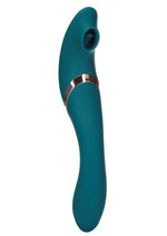 Load image into Gallery viewer, Swan The Monarch Swan Rechargeable Silicone Transform Vibrator - Teal
