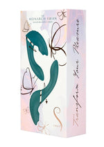 Load image into Gallery viewer, Swan The Monarch Swan Rechargeable Silicone Transform Vibrator - Teal
