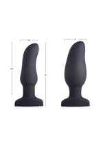 Load image into Gallery viewer, Swell Inflatable Rechargeable Silicone Vibrating Curved Anal Plug
