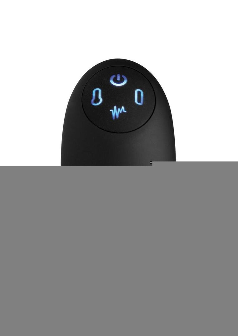 Swell Inflatable Rechargeable Silicone Vibrating Missile Anal Plug