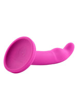 Load image into Gallery viewer, Tana Silicone Curved Dildo with Suction Cup - Pink - 8in
