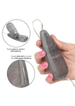 Load image into Gallery viewer, Tear Drop Bullet with Wired Remote Control - Silver - 2.1in
