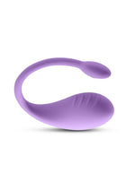 Load image into Gallery viewer, Techno Rave Rechargeable Silicone App Compatible Vibrator - Lavender/Purple
