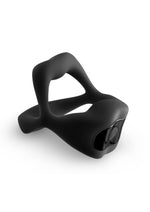 Load image into Gallery viewer, Techno Strobe Rechargeable Silicone App Compatible Cock Ring - Black
