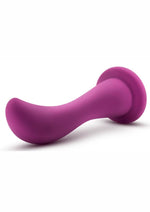 Load image into Gallery viewer, Temptasia Bellatrix Silicone Dildo - Plum/Purple - 6.25in
