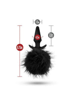 Load image into Gallery viewer, Temptasia Bunny Tail Pom Silicone Butt Plug