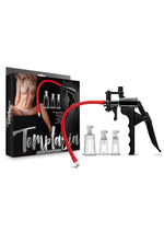 Load image into Gallery viewer, Temptasia Clitoris and Nipple Pump - Black/Red

