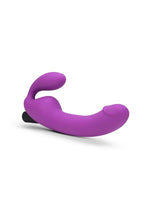 Load image into Gallery viewer, Temptasia Cyrus Strapless Silicone Vibrating Dildo with Rechargeable Bullet
