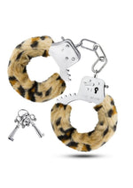 Load image into Gallery viewer, Temptasia Faux Fur Cuffs - Animal Print/Leopard
