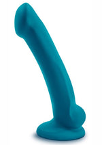 Load image into Gallery viewer, Temptasia Reina Silicone Dildo - Teal - 6.5in
