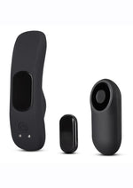 Load image into Gallery viewer, Temptasia Remote Control Silicone Rechargeable Panty Vibrator - Black
