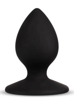 Load image into Gallery viewer, Temptasia Slut Silicone Butt Plug - Black