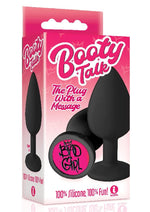 Load image into Gallery viewer, The 9&#39;s - Booty Talk Silicone Butt Plug Bad Girl - Black
