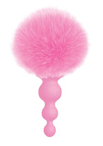 Load image into Gallery viewer, The 9&#39;s - Cottontails Silicone Beaded Bunny Tail Butt Plug - Pink
