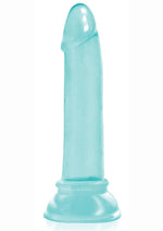 Load image into Gallery viewer, The 9&#39;s - Diclets Jelly Dildo - Aqua/Blue - 7in
