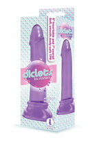 Load image into Gallery viewer, The 9&#39;s - Diclets Jelly Dildo - Purple - 7in
