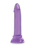 Load image into Gallery viewer, The 9&#39;s - Diclets Jelly Dildo - Purple - 7in
