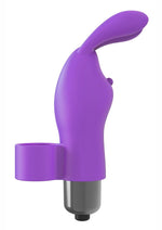 Load image into Gallery viewer, The 9&#39;s - Flirt Finger Silicone Bunny - Purple
