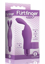 Load image into Gallery viewer, The 9&#39;s - Flirt Finger Silicone Bunny - Purple
