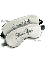 Load image into Gallery viewer, The 9&#39;s - Fuck Me / Fuck You Reversible Mask - Gray/Grey
