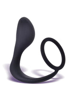 Load image into Gallery viewer, The 9&#39;s - P Zone Silicone Prostate Massager and Cock Ring - Black
