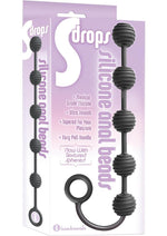 Load image into Gallery viewer, The 9&#39;s - S Drops Silicone Anal Beads - Black
