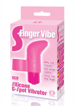 Load image into Gallery viewer, The 9&#39;s - S-Finger Silicone G-Spot Vibrator - Pink

