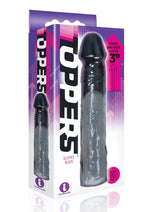 Load image into Gallery viewer, The 9&#39;s - Toppers Extender Sleeve - Adds - Black - 3in
