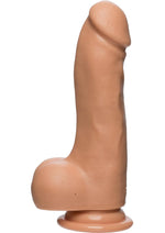 Load image into Gallery viewer, The D Master D Firmskyn Dildo with Balls - Flesh/Vanilla - 7.5in
