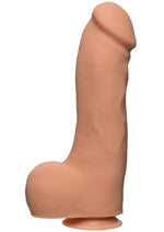 Load image into Gallery viewer, The D Master D Ultraskyn Dildo with Balls - Flesh/Vanilla - 12in
