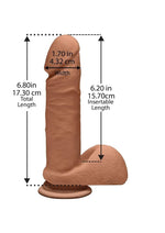 Load image into Gallery viewer, The D Perfect D Ultraskyn Dildo with Balls
