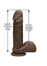 Load image into Gallery viewer, The D Perfect D Ultraskyn Dildo with Balls
