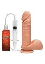 Load image into Gallery viewer, The D Perfect D Ultraskyn Squirting Dildo - Vanilla - 7in
