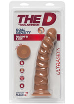 Load image into Gallery viewer, The D Ragin D Ultraskyn Dildo - Brown/Caramel - 8in
