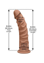 Load image into Gallery viewer, The D Ragin D Ultraskyn Dildo
